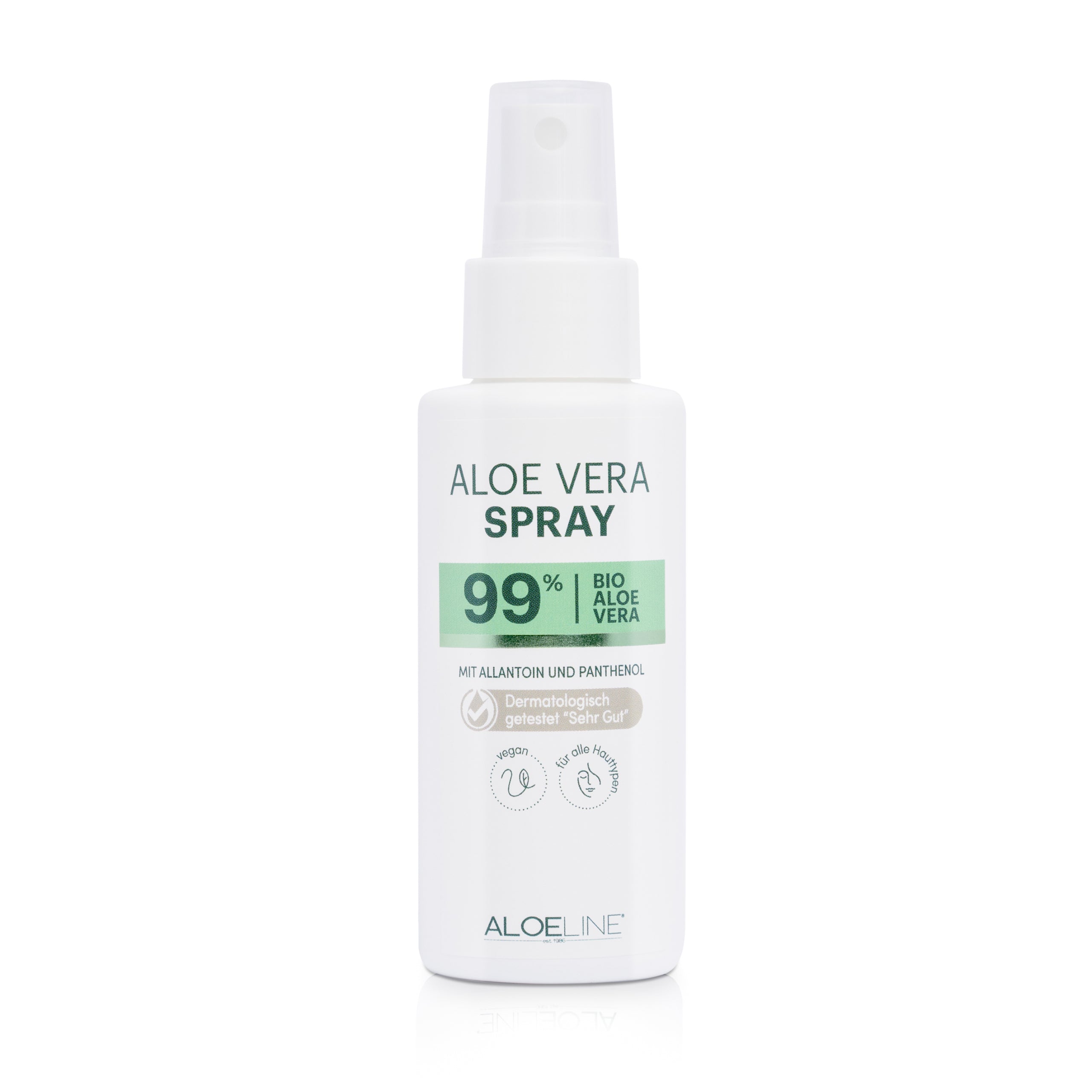 Bio Aloe Vera Spray | Mit Allantoin und Panthenol