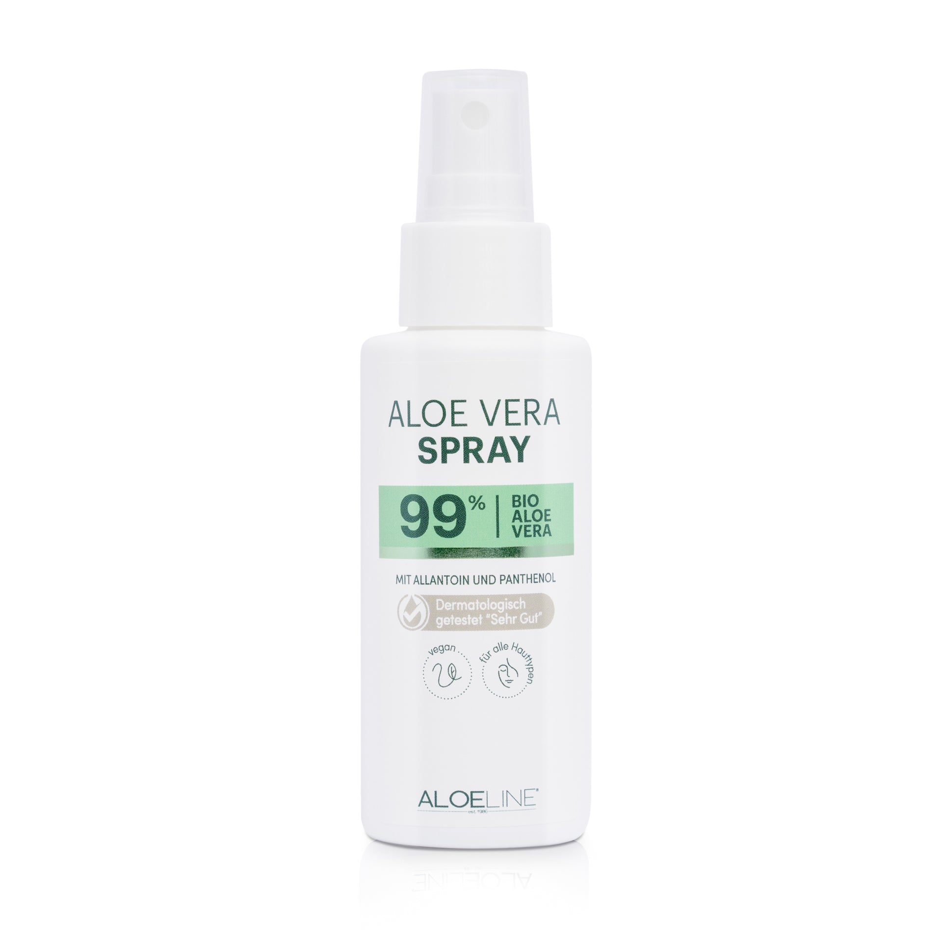 Bio Aloe Vera Spray | Mit Allantoin und Panthenol