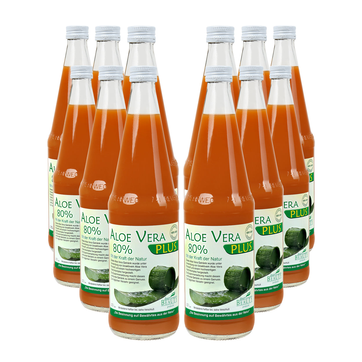 Aloe Vera Multivitamin Getränk mit 80% Bio Aloe Vera 12x 700ml - ALOE Line