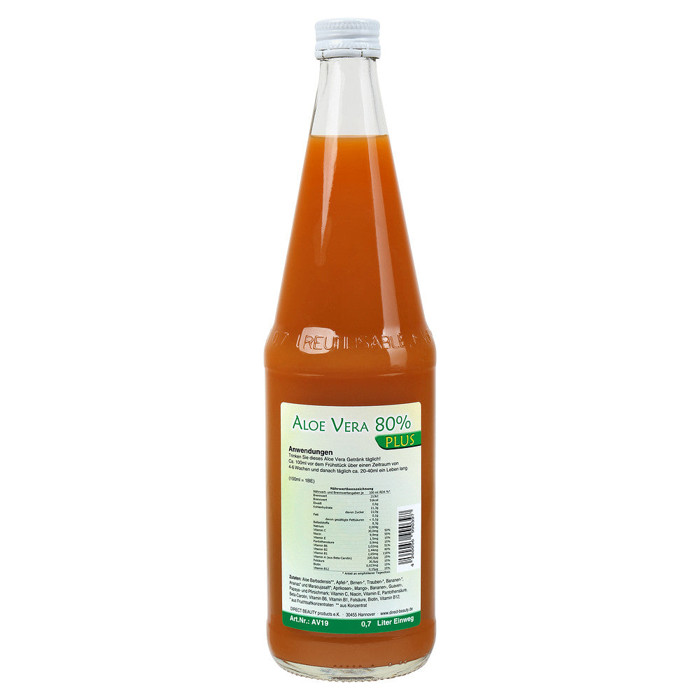 Aloe Vera Multivitamin Getränk mit 80% Bio Aloe Vera 700ml - ALOE Line